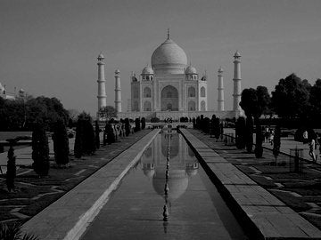 The Taj Mahal Temple, Agra, India