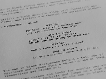 formatted screenplay